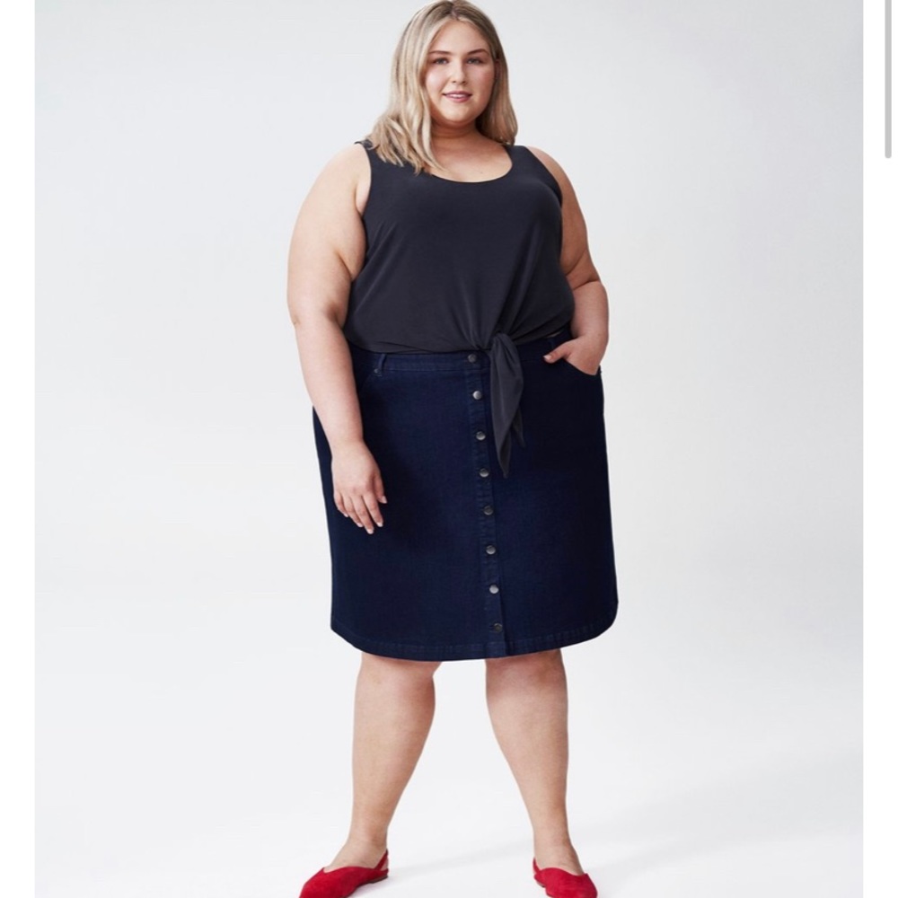 Universal Standard Tie Tank Top